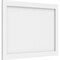 Ekena Millwork Cornell Flat Panel Decorative Wall Panel, 32"W x 22"H x 5/8"P WALP32X22X062CNL - alternate 1